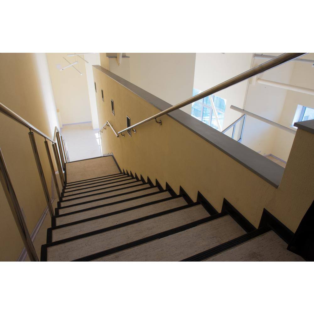 Onward 3-1/8 in. (80 mm) Chrome General-Duty Zamak Handrail Bracket for Flat Bottom Handrail