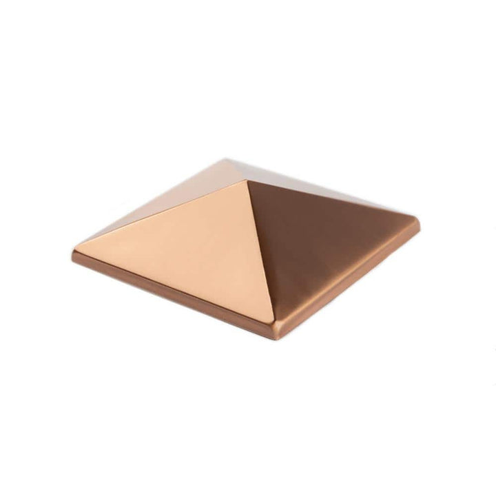 Deckorators 6 in. x 6 in. Copper Pyramid Post Point