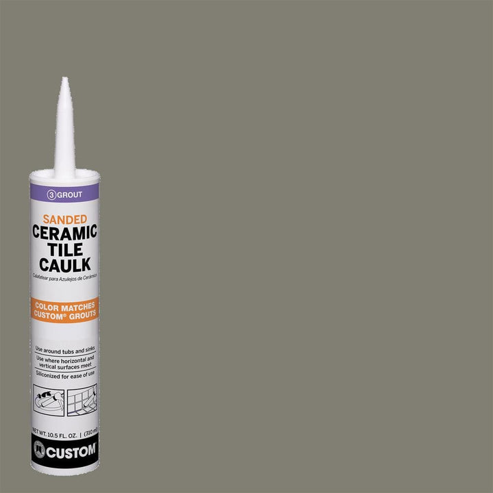 Custom Building Products Polyblend #09 Natural Gray 10.5 oz. Sanded Ceramic Tile Caulk