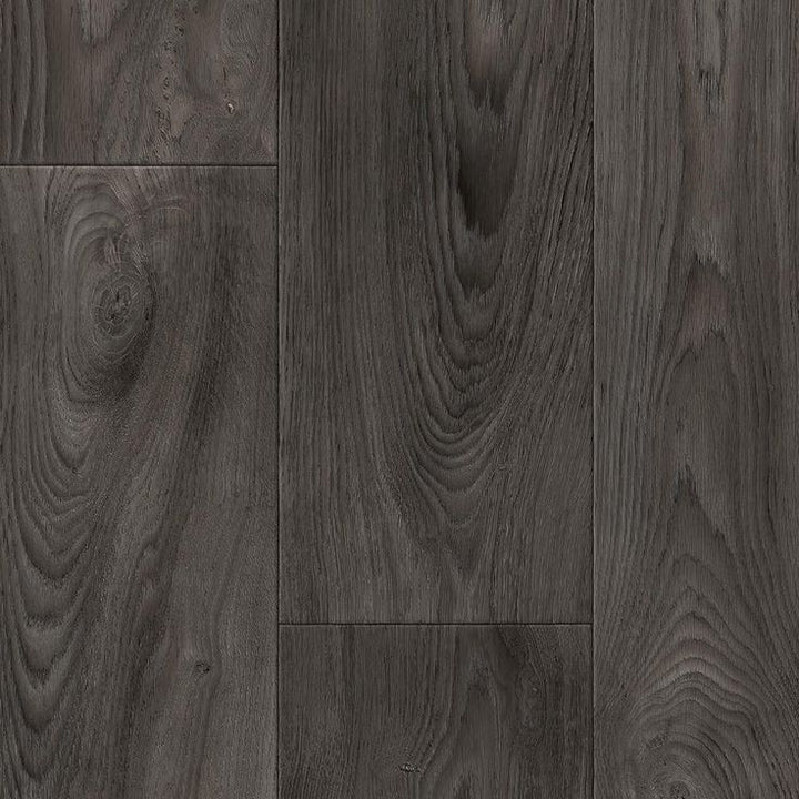 TrafficMASTER Scorched Walnut Charcoal 12 ft. Wide Residential Vinyl Sheet
