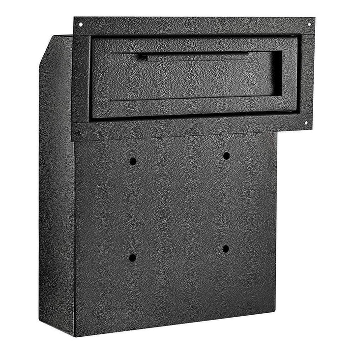 Black Through-The-Door Safe Locking Drop Box - Super Arbor