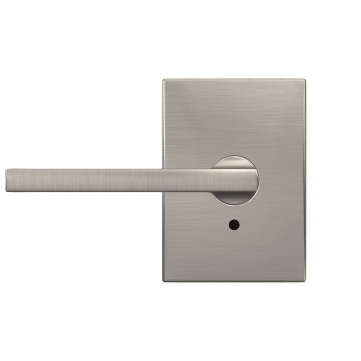 Custom Latitude Matte Black Century Trim Combined Interior Door Lever