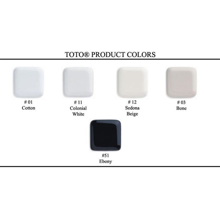 TOTO Atherton 17 in. Rectangular Undermount Bathroom Sink in Cotton White