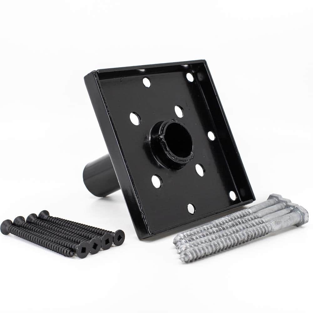 4 in. x 4 in. Steel Post Anchor for Wood