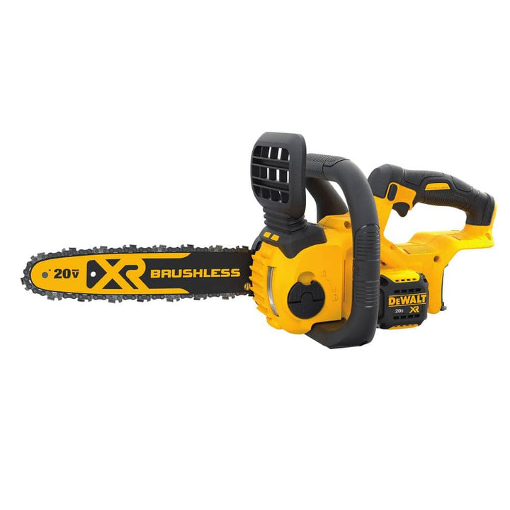 DEWALT 12 in. 20V MAX XR Lithium‑Ion Cordless Brushless Chainsaw (Tool Only)