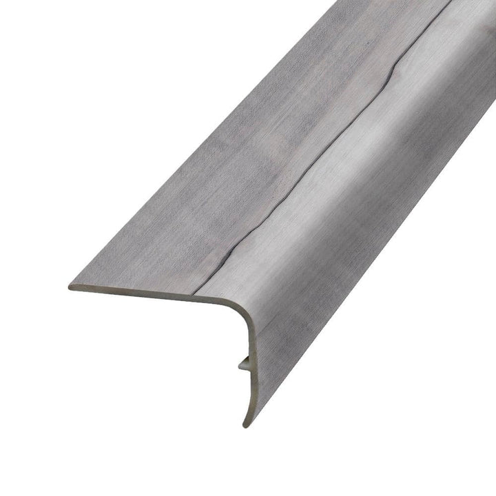 Dolphin 1.32 in. T x 1.88 in. W x 78.7 in. L Vinyl Stair Nose Molding by PERFORMANCE ACCESSORIES