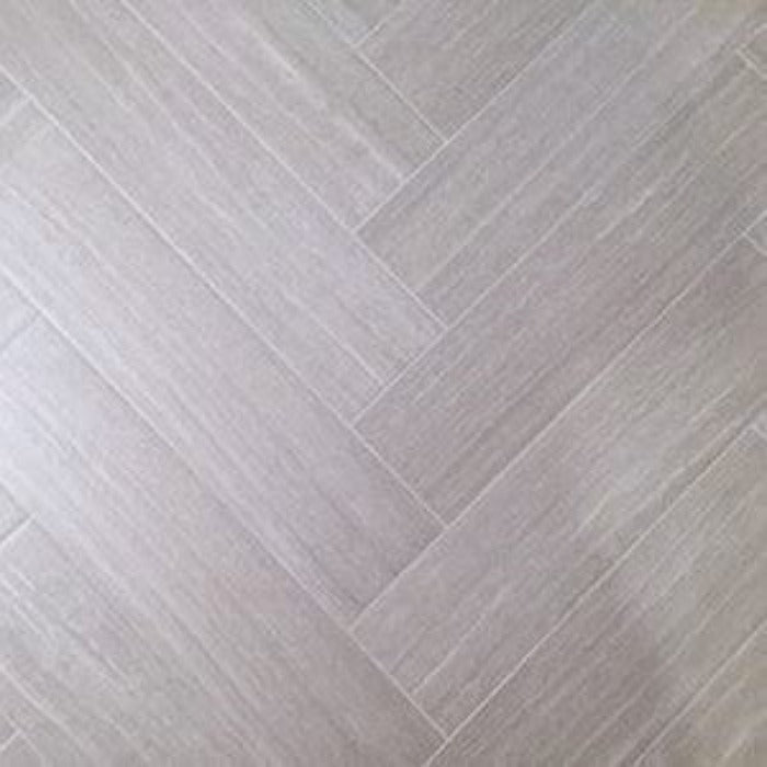 Leonia Silver 12-in x 24-in Glazed Porcelain Stone Look Floor and Wall Tile (1.94-sq. ft/ Piece)