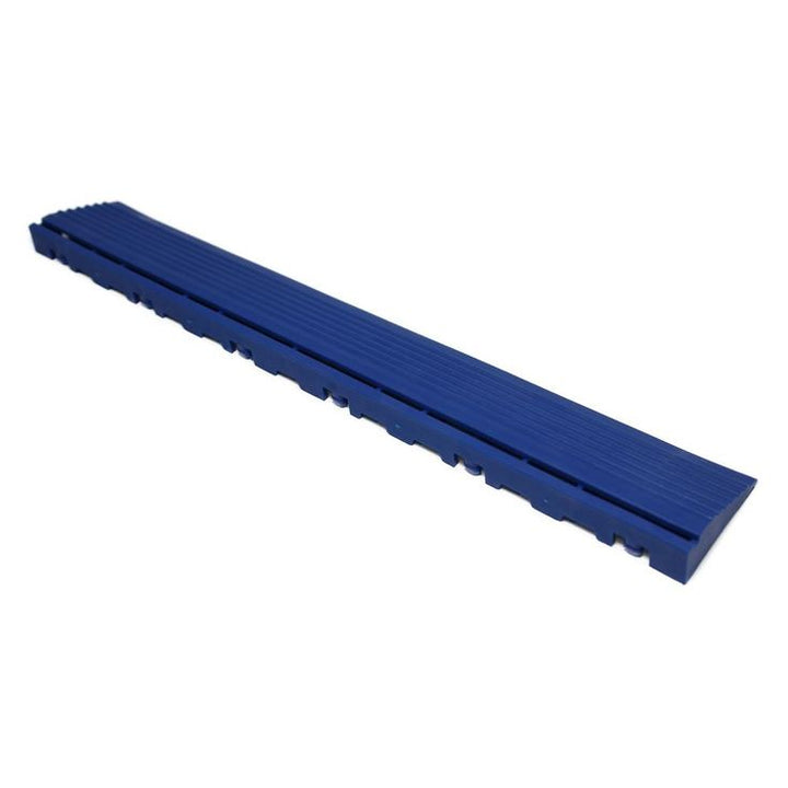 Swisstrax 15.75 in. Royal Blue Pegged Edging for 15.75 in. Swisstrax Modular Tile Flooring (2-Pack)