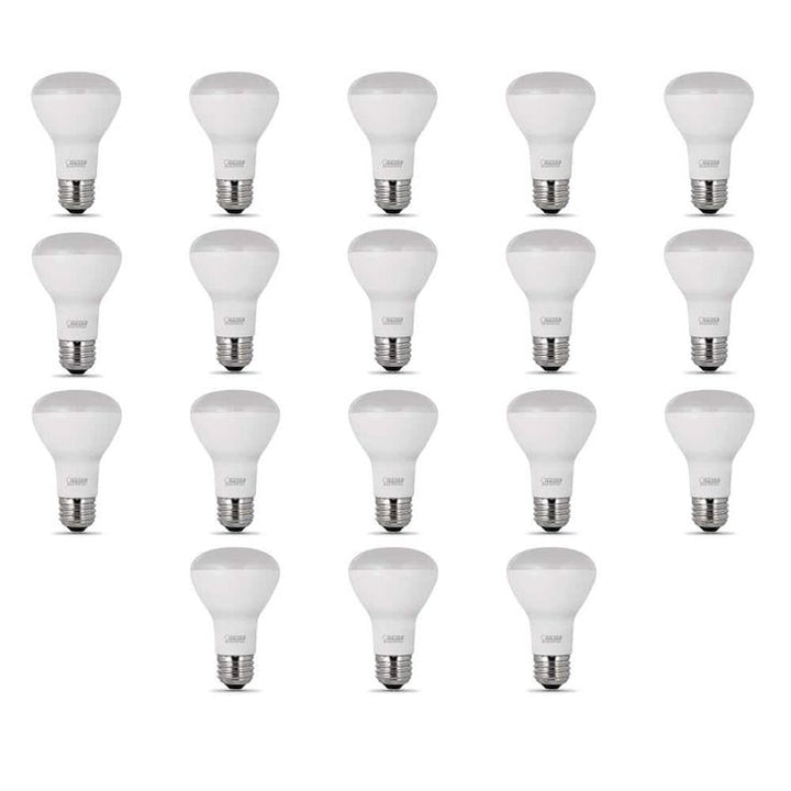 Feit Electric 45-Watt Equivalent (2700K) R20 LED Light Bulb, Soft White (18-Pack)