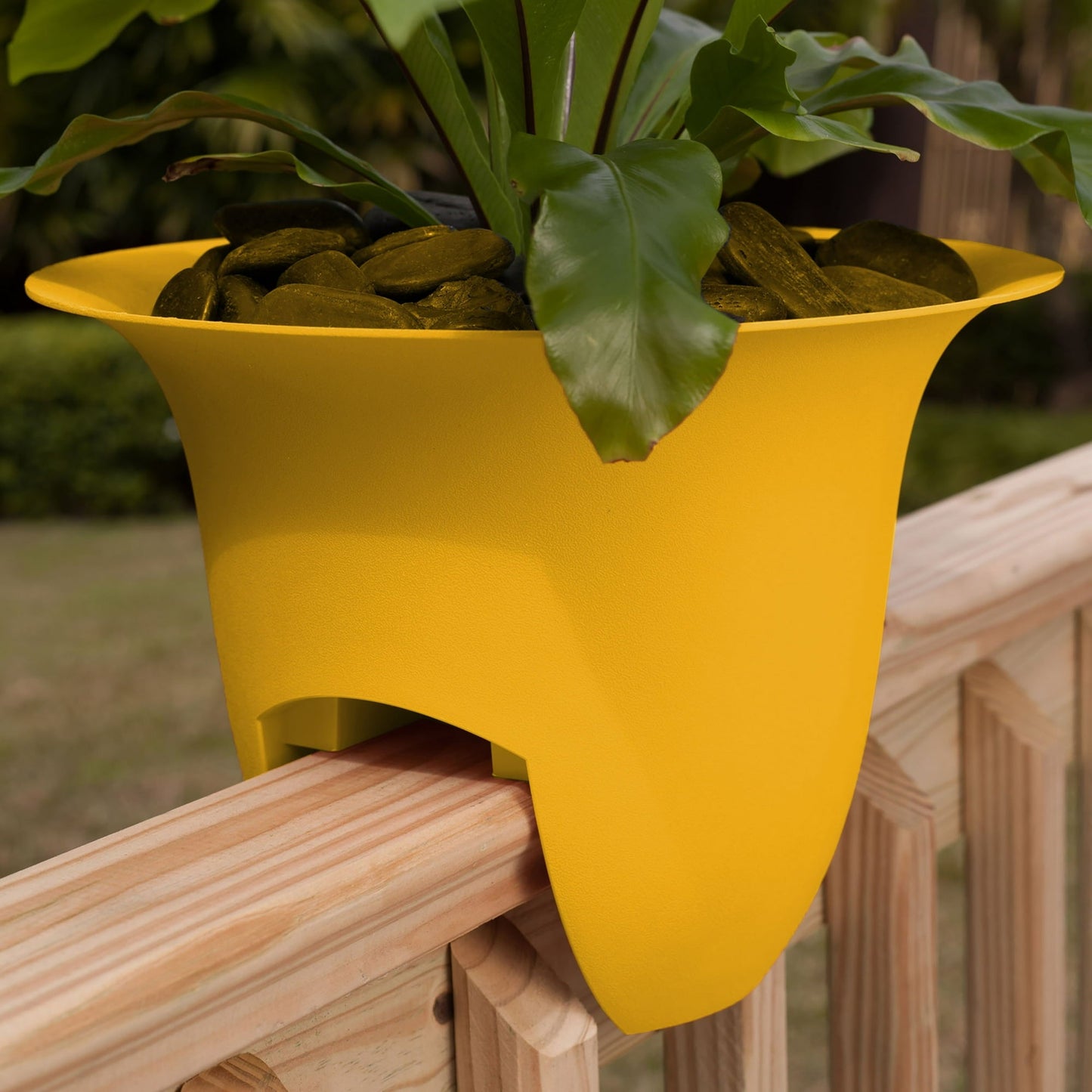 Bloem Freesia Planter w/ Saucer 8" Classic Blue