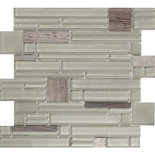 Emser Entity 15-Pack Vigor Stone and Glass Border Tile (12-in x 12-in)