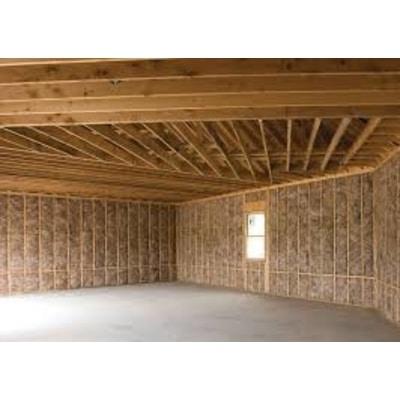 Knauf Insulation R-13 EcoRoll Kraft-Faced Fiberglass Insulation Roll, 3-1/2 in x 23 in x 32 ft, 61.33 sq ft