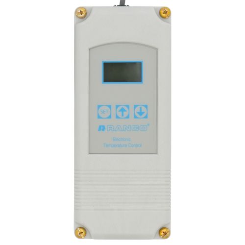 Ranco ETC-111000-000 temperature controller - front view (Application: Remote Bulb Temperature; Capillary Length: 8')