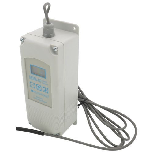 Ranco ETC-141000-000 temperature controller - side view (Voltage: 120v, 208V, 240v; Horse Power: 1)