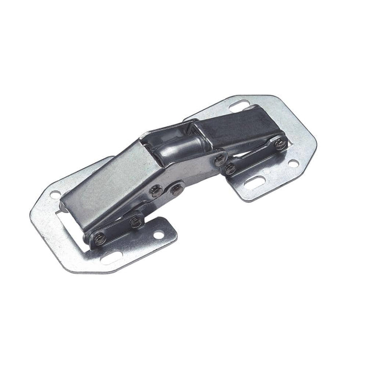 Everbilt 90-Degree Surface-Mount Hidden Spring Cabinet Hinge, Satin Nickel (1 Pair)