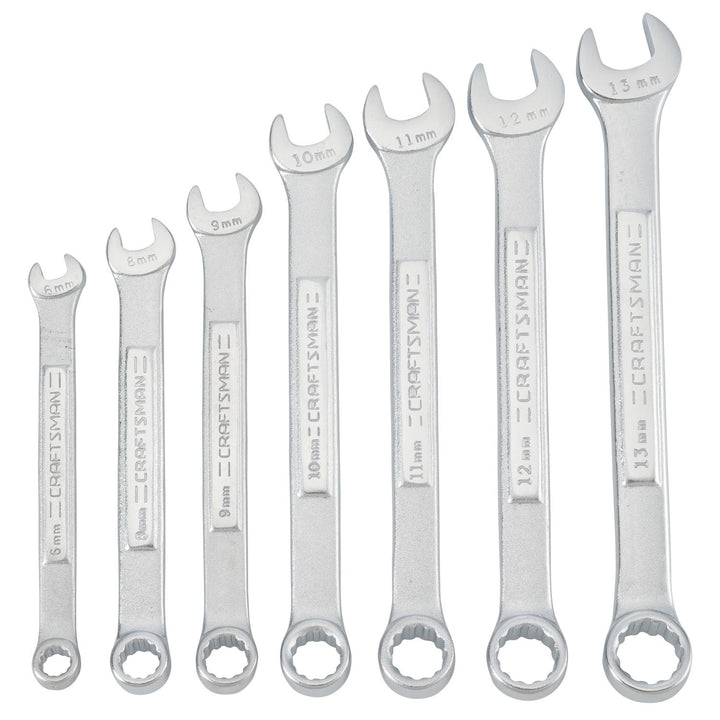 Craftsman 7-Piece Metric Wrench Set - 12 Point, Corrosion Resistant