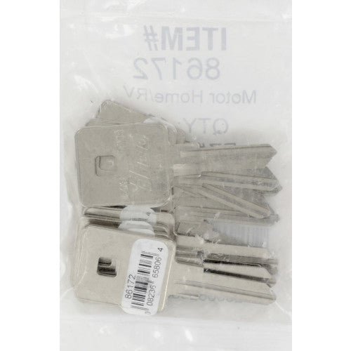 Hillman TriMark TM-3 Universal Key Blank for Motorhome/RV – Single