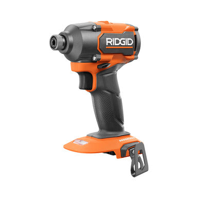 RIDGID 18-Volt Lithium-Ion Cordless Brushless 1/4 in. 3-Speed Impact Driver with Belt Clip (Tool Only)