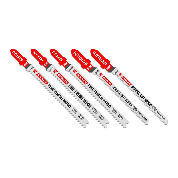 3-1/4 in. Laminate Cutting Jigsaw Blade Set (5-Pack) - Super Arbor
