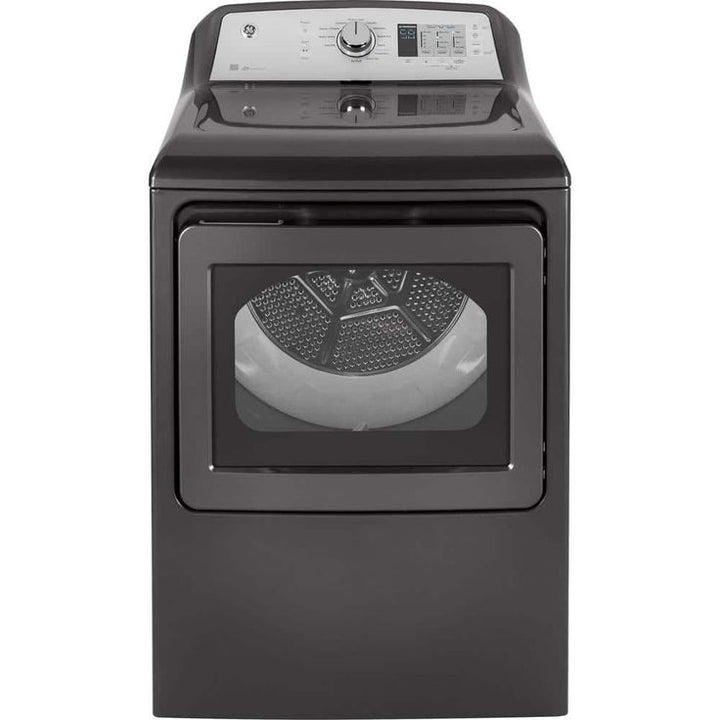 GE 7.4 cu. ft. 240-Volt Diamond Gray Electric Vented Dryer, ENERGY STAR