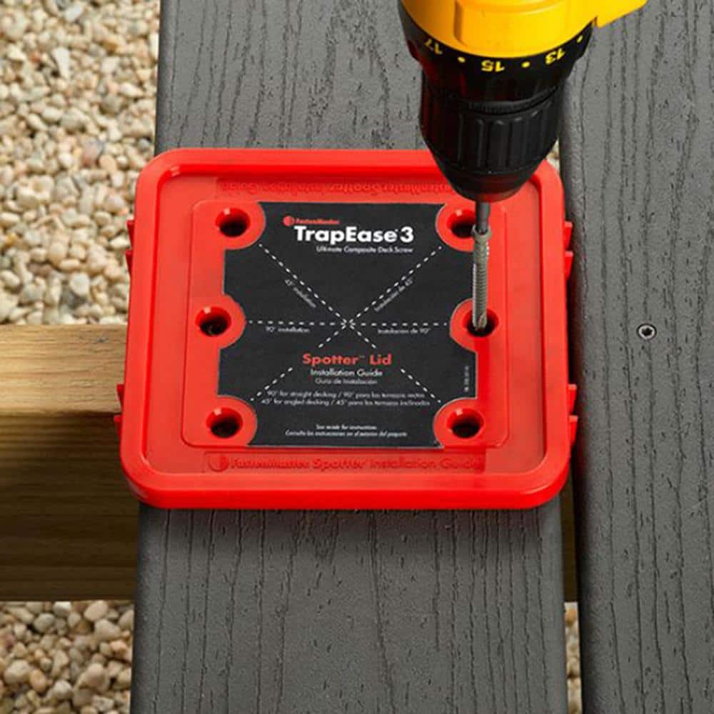 FastenMaster TrapEase 3 - 2-1/2 in. Color Match Deck Fastener - Spiced Rum (350 Pack)
