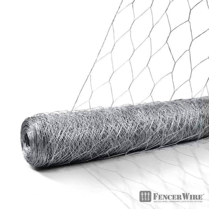 Fencer Wire 2 ft. x 150 ft. 20-Gauge Poultry Netting with 2 in. Mesh