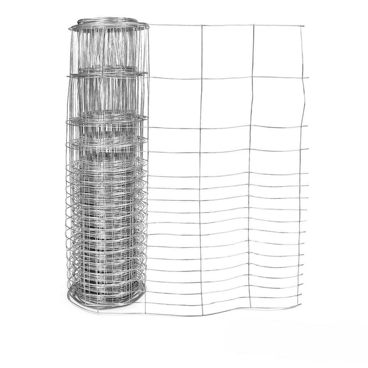 Fencer Wire 2 ft. x 50 ft. 16-Gauge Galvanized Rabbit Guard Garden Fence, Welded Wire Fence for Preventing Rabbits & Small Animals