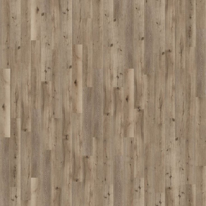 CALI Mute step Aged Hickory Brown 20-mil x 7-in W x 48-in L Waterproof Interlocking Luxury Vinyl Plank Flooring (24.03-sq ft/ Carton)