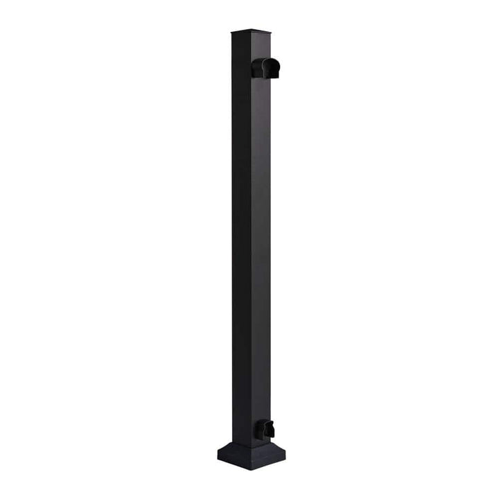 Fiberon 42 in. CitySide Traditional Aluminum End Post