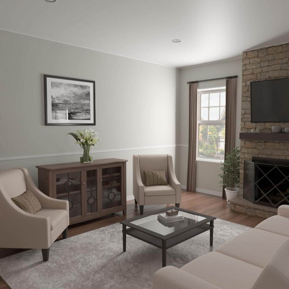 Ekena Millwork WM100 0.69 in. D x 0.69 in. W x 96 in. L Wood (Finger Joint Pine) Crown Molding