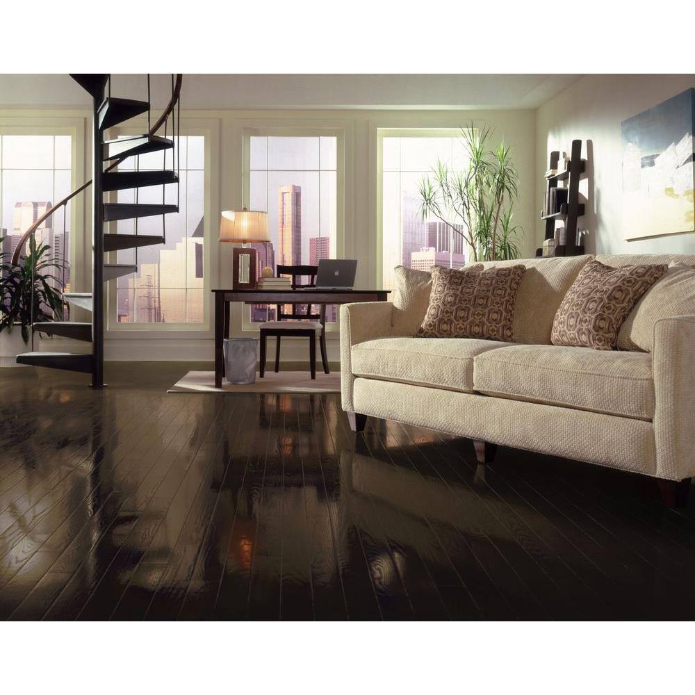 Bruce American Originals Flint Oak 3/8 in. T x 3 in. W T+G Smooth Engineered Hardwood Flooring (22 sq.ft./ctn)