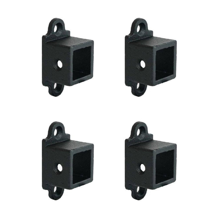 FORTRESS Fe26 Cable Rail 1 in. Black Sand Corner Bracket Stair Railing Kit