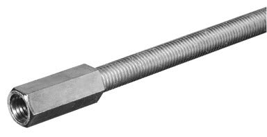 Boltmaster 1/2 inch-13 Steel Coupling Nut, Zinc-Plated, 1.75 in L, 1 Pack