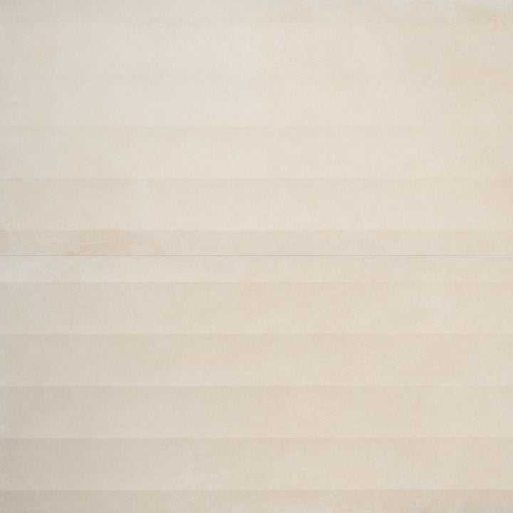 Lucreto Waves Beige 24x48 Matte Porcelain Tile - Lux Tile