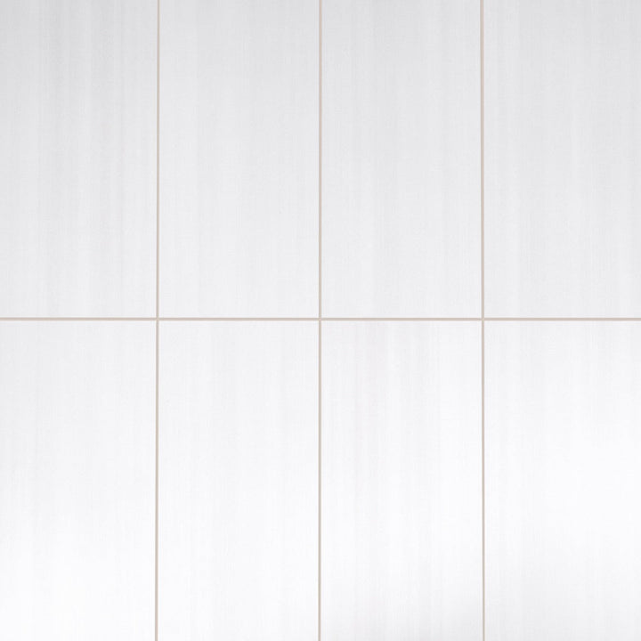 Bestow Arku White 12x24 Textured Porcelain Tile - Durable and Stylish