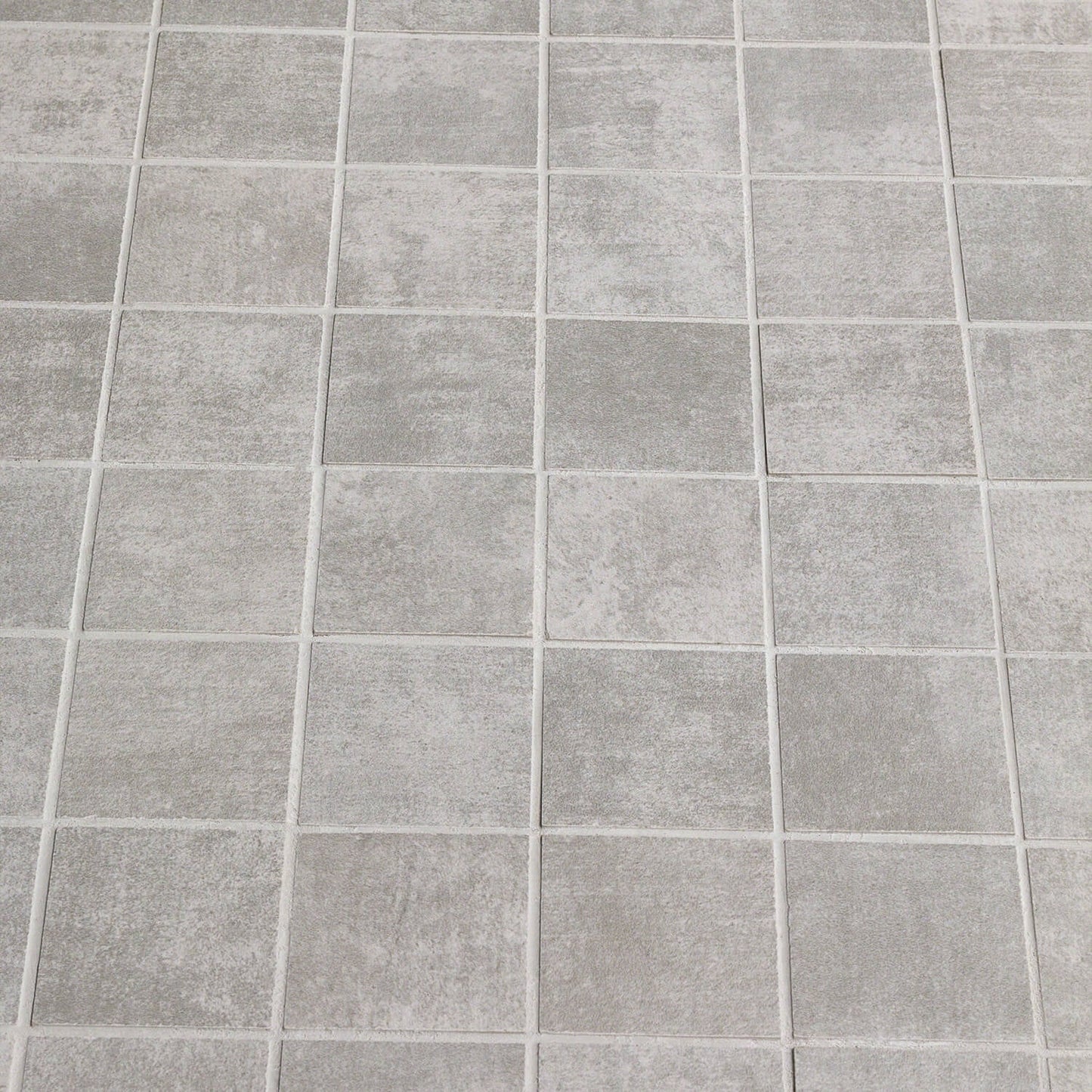 Lux Tile Cement Grigio Gray 2x2 Matte Porcelain Mosaic Tile