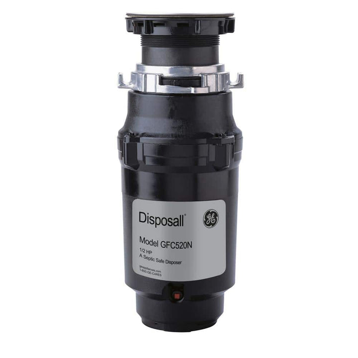 GE 1/2 HP Continuous Feed Garbage Disposal, Model GFC520N