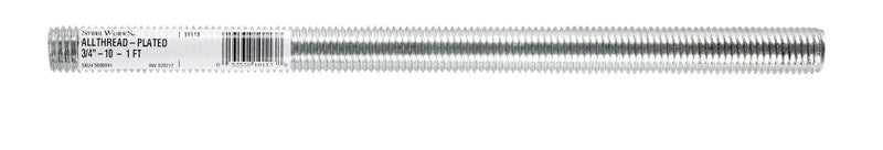 Boltmaster 3/4-10 in. Diameter x 12 in. Length Steel Threaded Rod