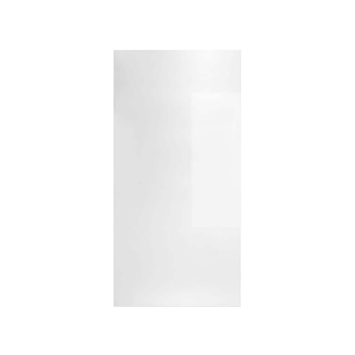 LIFEART CABINETRY Valencia Assembled 12-in. W x 12-in. D x 30-in. H in Gloss White Plywood Assembled Wall Kitchen Cabinet