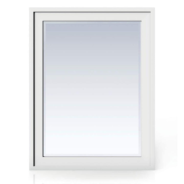 James Martin Vanities Addison 30" x 39" Glossy White Rectangular Vanity Mirror