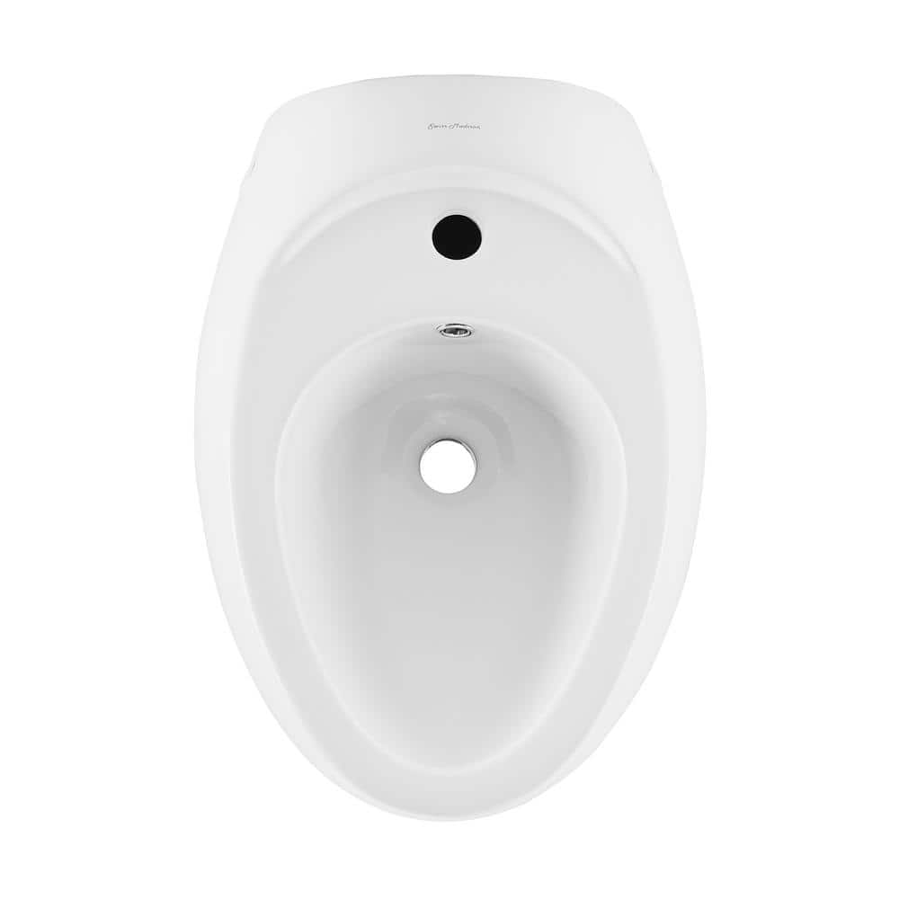 Swiss Madison Plaisir Wall-Hung Elongated Bidet Bowl in Glossy White