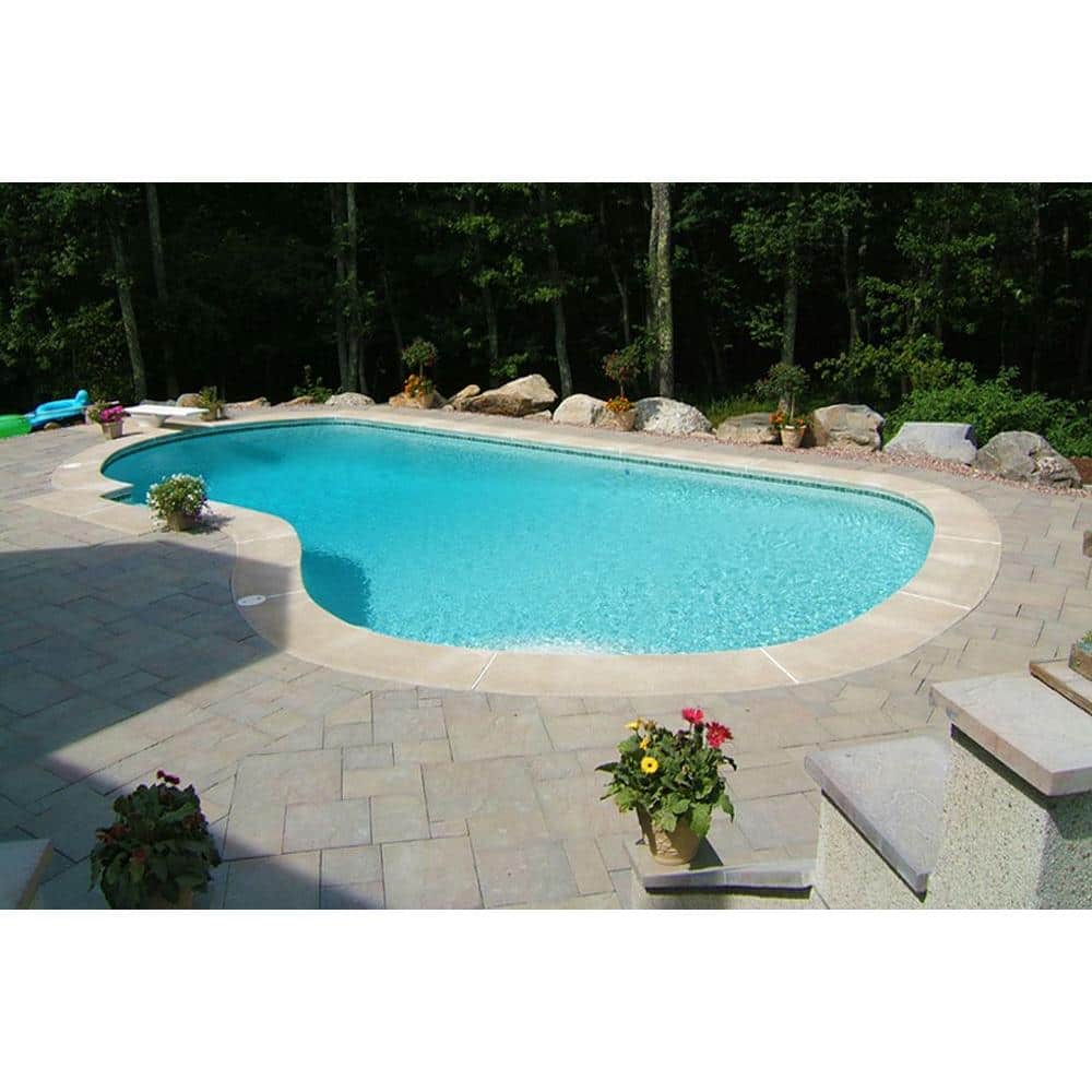 Nantucket Pavers Patio-on-a-Pallet 18 in. x 18 in. Concrete Gray Variegated Traditional Yorkstone Paver (32 Pieces/72 Sq Ft)