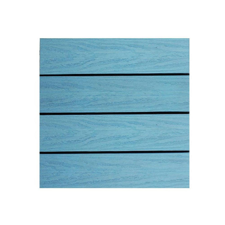 NewTechWood UltraShield Naturale 1 ft. x 1 ft. Quick Deck Outdoor Composite Deck Tile in Grecian Blue (10 sq. ft. Per Box)