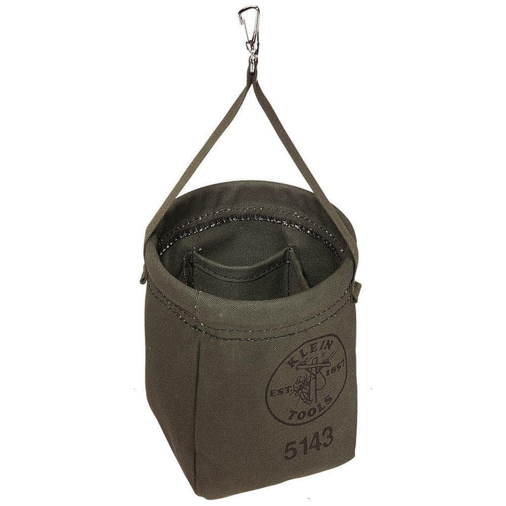6.5 in. Canvas Tapered Bottom Tool Bag