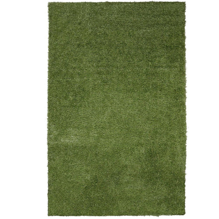 Ottomanson Pet Training Easy Clean 3 ft. x 4 ft. Indoor/Outdoor Green Reusable Training Artificial Grass Pad, Runner Rug