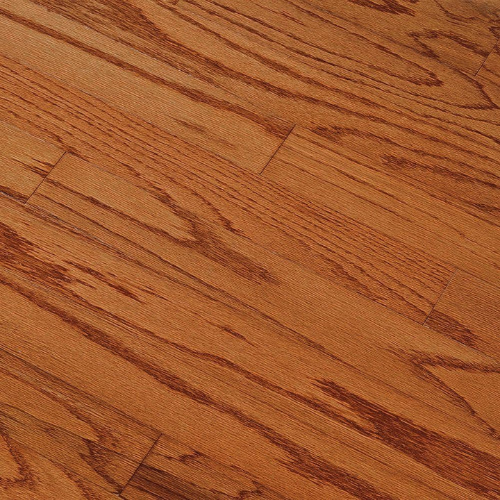 Bruce Springdale Gunstock Oak Smooth Engineered Hardwood Flooring, 3/8 in. T x 3 in. W, T+G