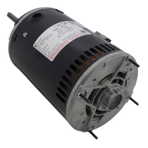 Century H667V1 inducer motor - side view (Type: 3 Phase; Voltage: 200-230/460V)