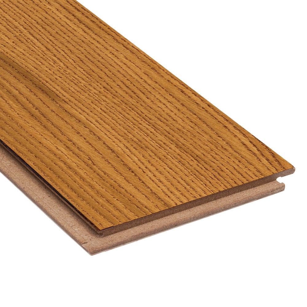 HOMELEGEND Havana White Oak 3/8 in. T x 5 in. W Wire Brushed Engineered Hardwood Flooring (19.7 sqft/case)