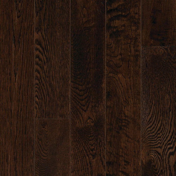 Bruce Plano Mocha Oak 3/4 in. T x 5 in. W Smooth Solid Hardwood Flooring (23.5 sq.ft./ctn)
