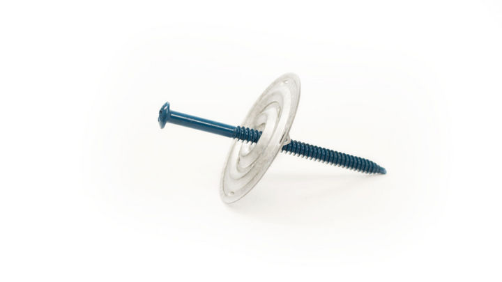 Johns Manville Highload Fastener 10 in (#15) Blue Carbon Steel Roofing Fasteners (500/Box) - 08MVHF10